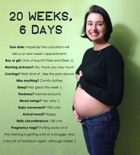 20 weeks, 6 days