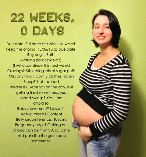 22 weeks, 0 days